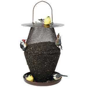  Bronze Lantern No/No Bird Seed Feeder 