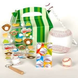  Lets Party By Baseball Fan Birthday Party Favor Box 