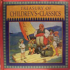   CHILDRENS CLASSICS STORY BOOK ROBIN HOOD HEIDI TREASURE ISLAND  