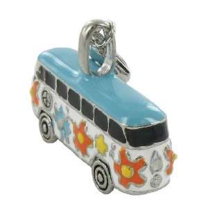 Quiges Charms Pendant Bus for Thomas Sabo type bracelets and necklaces