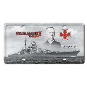  Bismarck 1941 License Plate