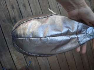 The Sak Metallic Leather Hobo Bag Purse  