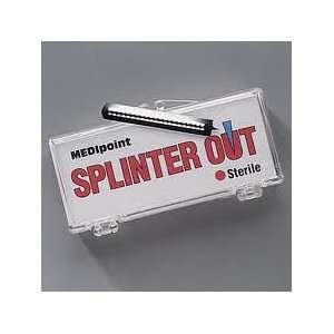  Splinter Out   Tri Bevel Sterile Splinter Removers 10Ct 