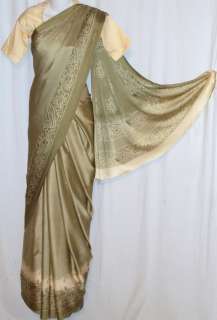  Sari Indian Saree Fabric Costume Belly Dance Bollywood Drapes  