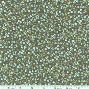   Christmas Calico Teal/Black Fabric By The Yard Arts, Crafts & Sewing