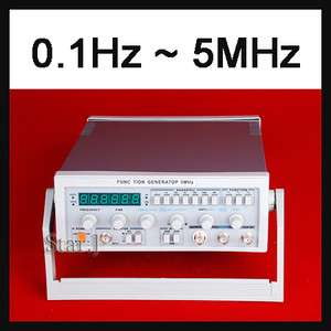New Digital Function Signal Generator 0.1Hz 5MHz Audio  
