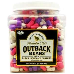  Outback Beans With Black Liquorice Centers Case Pack 6 