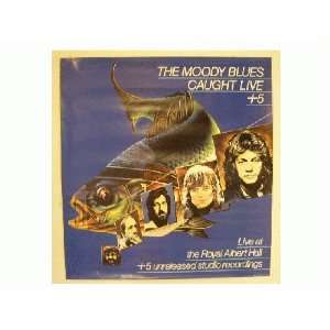  The Moody Blues Poster Caught Live Plus 5 Five Everything 