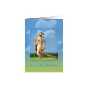  Birthday, 94th, Rough Legged Hawk Card Toys & Games