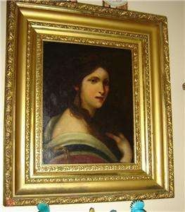  CIRCA LATE 18TH CENTURY OR EARLY 19TH CENTURY,PORTRAIT OIL PAINTING 