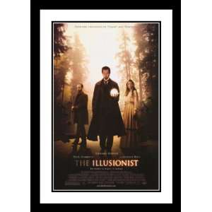 The Illusionist Framed and Double Matted 32x45 Movie Poster