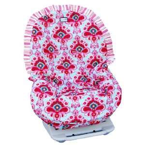 French Floral   Toddler Carseat Cover