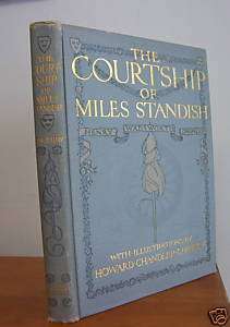 1903 The COURTSHIP OF MILES STANDISH, Christy Illus  