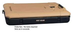 Pet Gear 27 THE OTHER DOOR Steel Dog Crate w/Pad TAN  