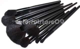 New 32 Pcs black color Professional Make up Brush set  