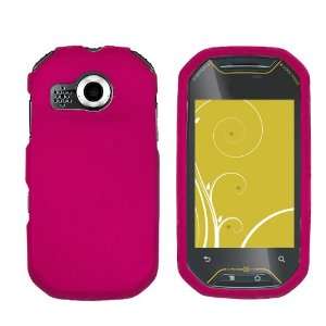  Pantech Crossover P8000 Rubberized Hard Case   Rose Pink 