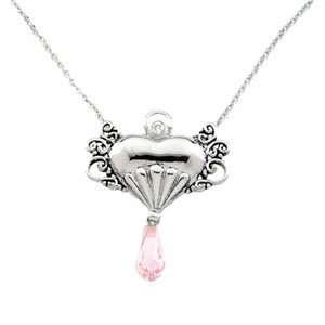  Sterling Silver Angel of Hope Breast Cancer Awareness 