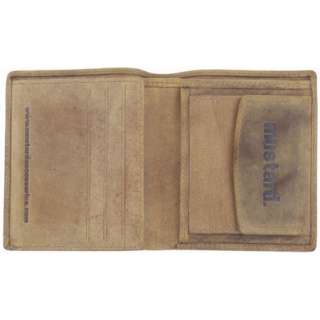 The Who Brown Leather Guitar Coin Case Bifold Wallet  