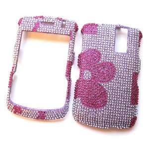   Case Rhinestone Cover Pink Flowers Design Cell Phones & Accessories