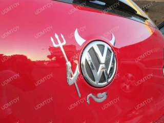   Demon Decal Sticker For Car SUV Truck Rear Trunk Emblem Logo  
