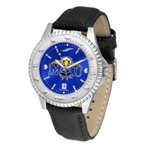   State Eagles Competitor AnoChrome Mens Watch with Nylon/Leather Band