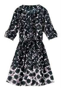 THAKOON for Target Black & White Tie Waist Tie Dye Dress XS,M,L,XL NWT 