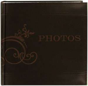   Brown Photo Album Holds 2 Up 4X6 Photos, 200 Capacity by Pioneer