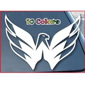 Washington Capitals Car Window Vinyl Decal Sticker 10 Wide (Color 