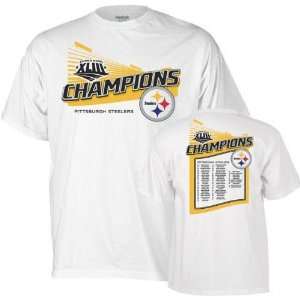  Pittsburgh Steelers Super Bowl 43 XLIII Champions Roster 