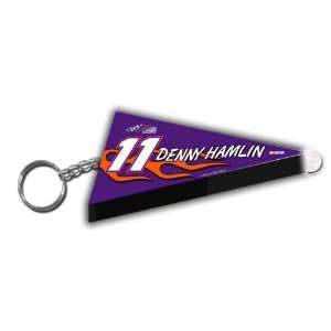  Denny Hamlin NASCAR Pennant Led Key Chain Sports 