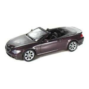 BMW 645CI Convertible 1/18 Burgundy Toys & Games