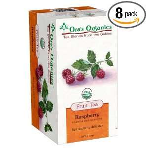Oras Organics Raspberry New, 1.06 Ounce Boxes Kosher for Passover 