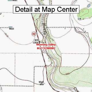   Map   Mustang Valley, Texas (Folded/Waterproof)