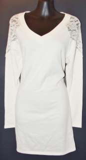 Victorias Secret French Terry Dress Winter White $59.50 XS  