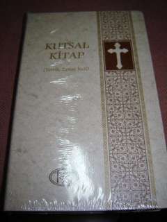   Kitap (Tevrat, Zebur, Incil) / Large High Quality Bible Bible Society