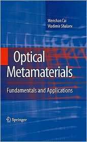 Optical Metamaterials Fundamentals and Applications, (1441911502 