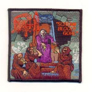  Death Scream Bloody Gore Embroidered Patch Everything 