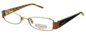 Coach Eyeglasses TEODORA 240 Tan 50 16 New  