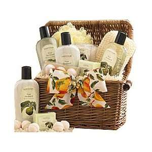  Shea Butter Therapy Bath and Body Gift Basket   Spa Gift 