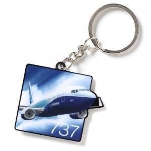  737 Big Picture Keychain 
