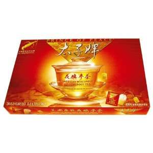 American Ginseng Root Tea Bags   20 bags, Prince of Peace