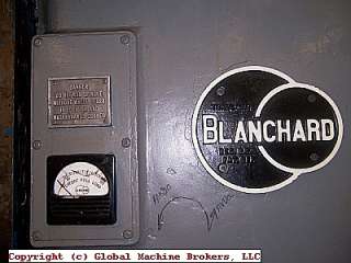 Blanchard Model 22K42 42 Rotary Surface Grinder  