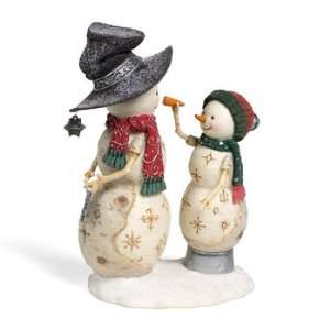  BirchHeart Snowman Pair Building Friendships by 