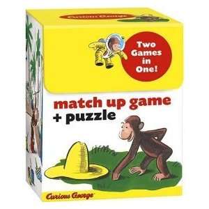   George Match Up Game And Puzzle by Peaceable Kingdom Toys & Games