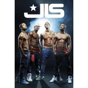  Music   Pop Posters JLS   Shirtless   35.7x23.8 inches 