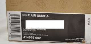 NIKE AIR UMARA 414976 002 ACG BOOT BLACK COOL GREY AINTRACITE 9 (#497 