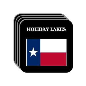  US State Flag   HOLIDAY LAKES, Texas (TX) Set of 4 Mini 