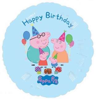 Peppa Pig Party Happy Birthday Banner   180cm x 18cm  