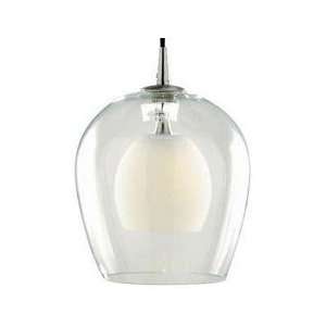   LITE DOUBLE GLASS PENDANT LAMP, FROST, 35W/JC TYPE by Lite Source