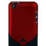 RED LEATHER FOLIO CASE FOR APPLE IPOD TOUCH iTouch 4G 4th Gen NEW 